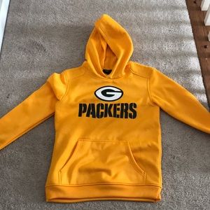 Green Bay Packers hoodie boys large
